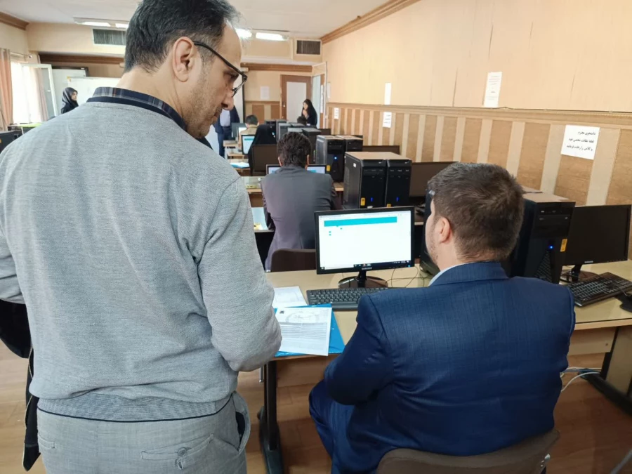 بازدید مدیران و کارشناسان سازمان اداری و استخدامی از فرآیند ارزیابی تکمیلی دانشگاه فرهنگیان 4