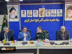 دیدار هیات رئیسه دانشگاه فرهنگیان استان قزوین با فرمانده سپاه صاحب الامر (عج) استان به مناسبت گرامیداشت روز پاسدار 3