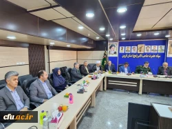 دیدار هیات رئیسه دانشگاه فرهنگیان استان قزوین با فرمانده سپاه صاحب الامر (عج) استان به مناسبت گرامیداشت روز پاسدار 5