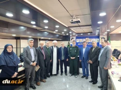 دیدار هیات رئیسه دانشگاه فرهنگیان استان قزوین با فرمانده سپاه صاحب الامر (عج) استان به مناسبت گرامیداشت روز پاسدار 11