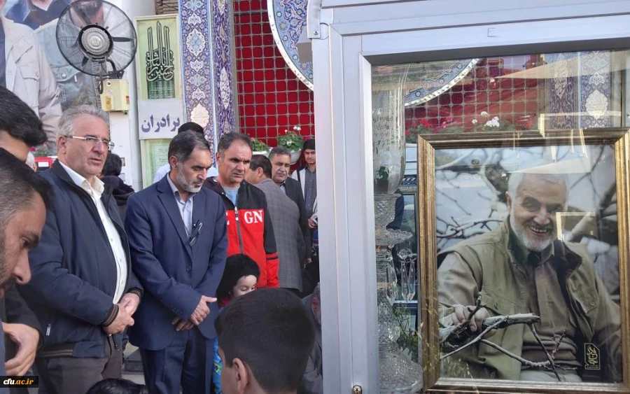 تجدید میثاق شرکت کنندگان در اولین نشست دومین همایش ملی تربیت درمکتب شهید سلیمانی با آرمان های شهدا 2