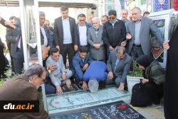 تجدید میثاق شرکت کنندگان در اولین نشست دومین همایش ملی تربیت درمکتب شهید سلیمانی با آرمان های شهدا 4