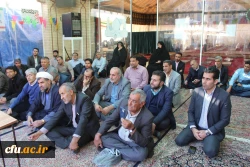 تجدید میثاق شرکت کنندگان در اولین نشست دومین همایش ملی تربیت درمکتب شهید سلیمانی با آرمان های شهدا 5