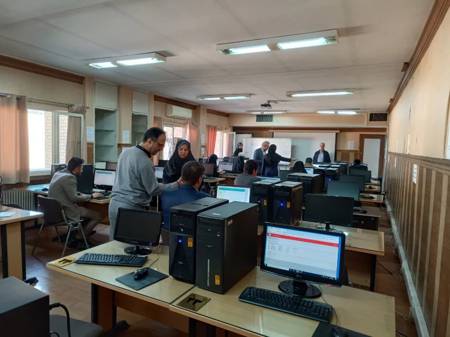 بازدید نمایندگان سازمان اداری و استخدامی از فرآیند ارزیابی تکمیلی دانشگاه فرهنگیان 6