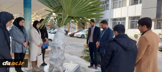 تجدید پیمان کادر اجرایی جشنواره بین المللی علم پویا با آرمان های انقلاب اسلامی و حضور بر مزار شهید گمنام سازمان مرکزی