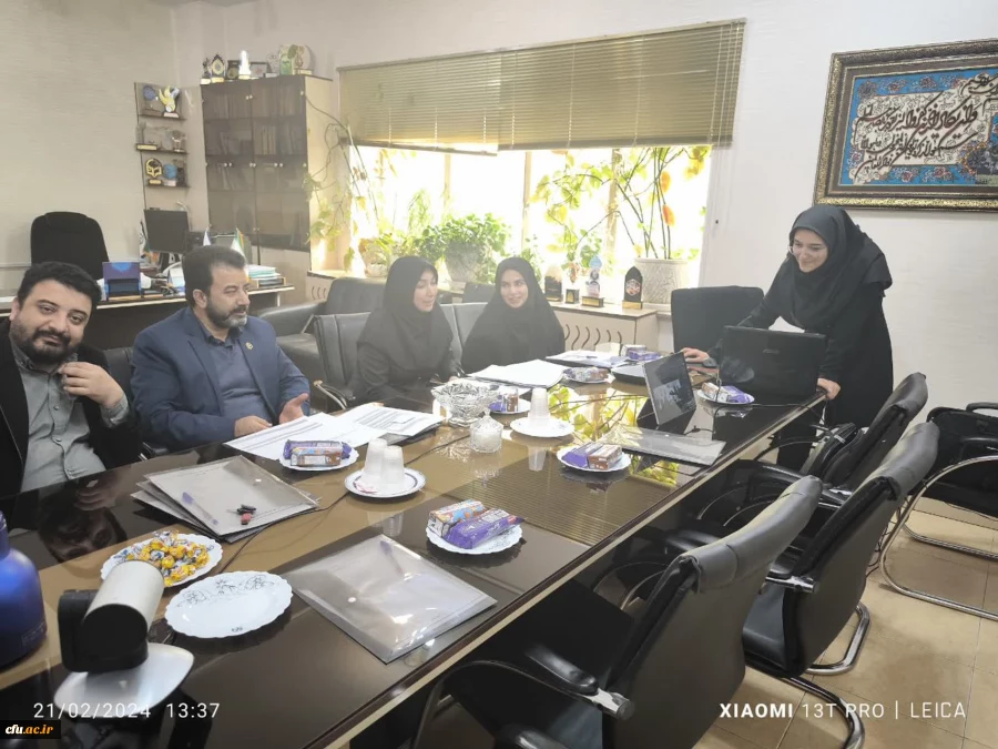 بیست و سومین جلسه کمیته ناظر بر نشریات دانشگاهی دانشگاه فرهنگیان  2