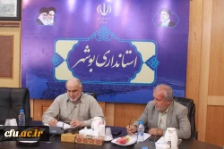 استاندار بوشهر:
حمایت از دانشگاه فرهنگیان/ لزوم تسریع در طرح های توسعه ای دانشگاه فرهنگیان 3