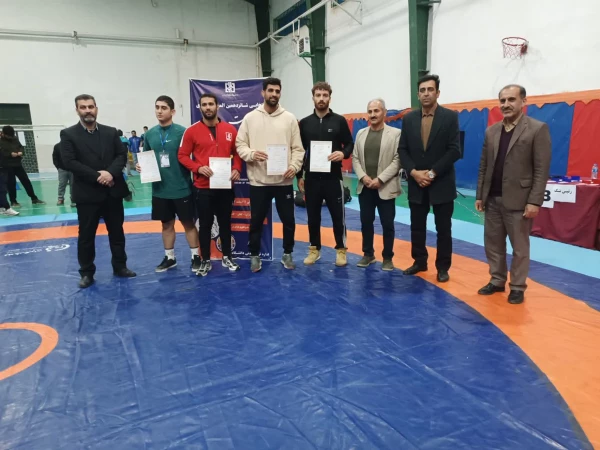 نائب قهرمانی تیم کشتی آزاد دانشگاه فرهنگیان استان مازندران 5
