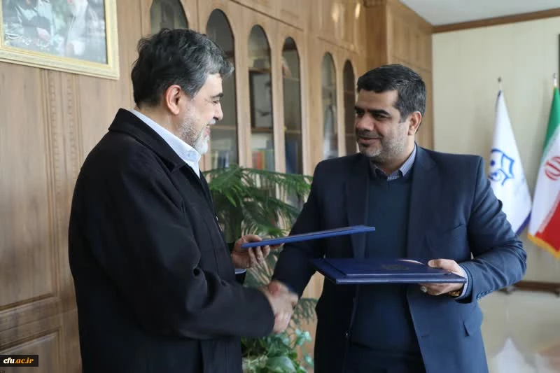 تفاهم نامه همکاری میان دانشگاه فرهنگیان و موسسه بینش مطهر منعقد شد. 2