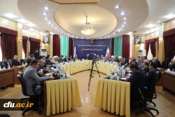 نشست هم اندیشی رئیس و اعضای هیات رئیسه با مدیران استانی دانشگاه فرهنگیان 13