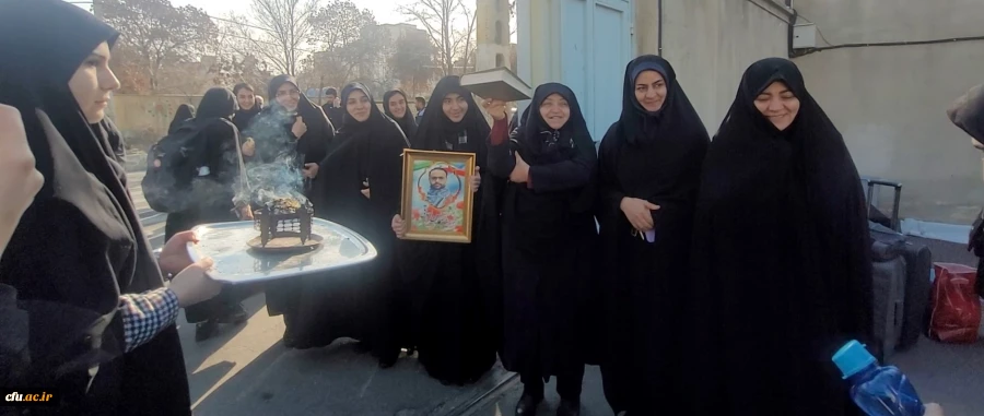 اعزام دانشجویان دانشگاه فرهنگیان آذربایجان شرقی در قالب اردوی راهیان نور به مناطق عملیاتی جنوب 2