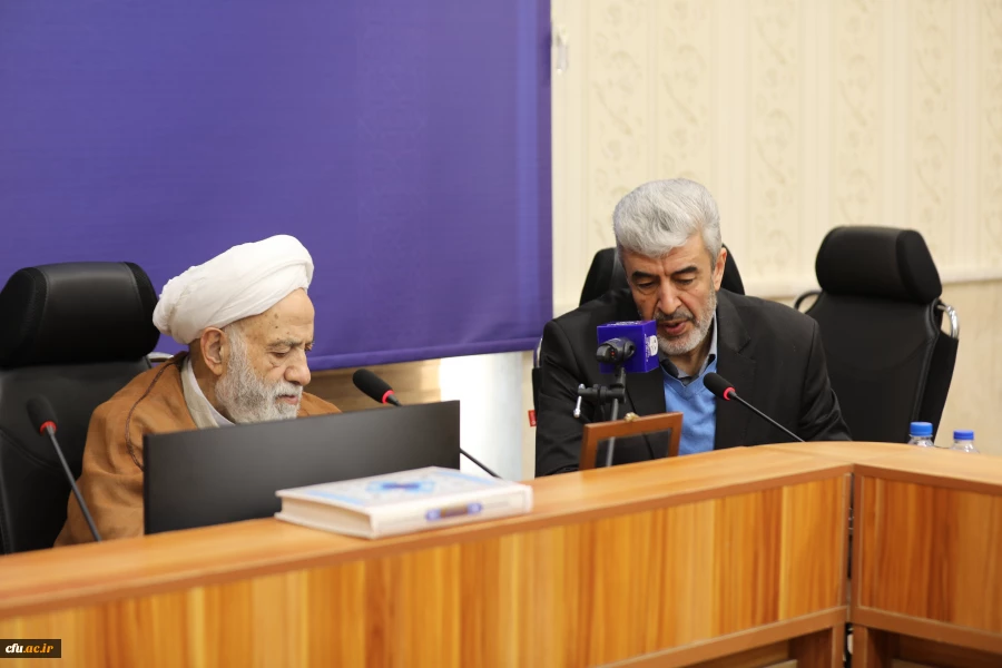 دیدار هیات رئیسه دانشگاه فرهنگیان با حجت الاسلام و المسلمین قرائتی 3