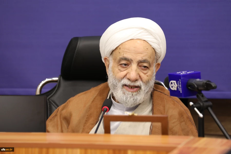 دیدار هیات رئیسه دانشگاه فرهنگیان با حجت الاسلام و المسلمین قرائتی 5