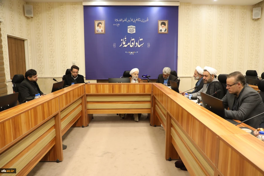 دیدار هیات رئیسه دانشگاه فرهنگیان با حجت الاسلام و المسلمین قرائتی 8