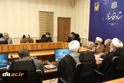 دیدار هیات رئیسه دانشگاه فرهنگیان با حجت الاسلام و المسلمین قرائتی 10