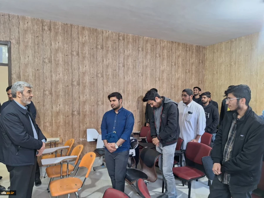 بازدید دکتر رجبعلی برزویی رئیس دانشگاه فرهنگیان از مدیریت و پردیس های شهید مطهری و رسالت دانشگاه فرهنگیان استان سیستان و بلوچستان و حضور در جمع دانشجومعلمان و بازدید از بناها و امکانات مراکز دانشگاه فرهنگیان استان و بازدید از روند پخت و سرو غذا در پردیس ه