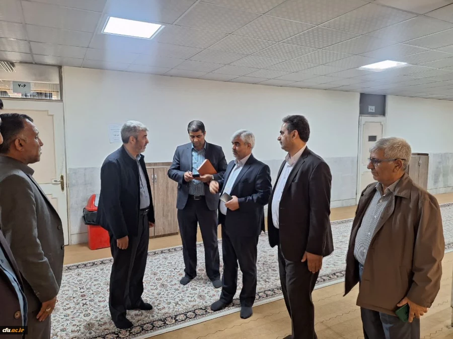 بازدید دکتر رجبعلی برزویی رئیس دانشگاه فرهنگیان از مدیریت و پردیس های شهید مطهری و رسالت دانشگاه فرهنگیان استان سیستان و بلوچستان و حضور در جمع دانشجومعلمان و بازدید از بناها و امکانات مراکز دانشگاه فرهنگیان استان و بازدید از روند پخت و سرو غذا در پردیس ه