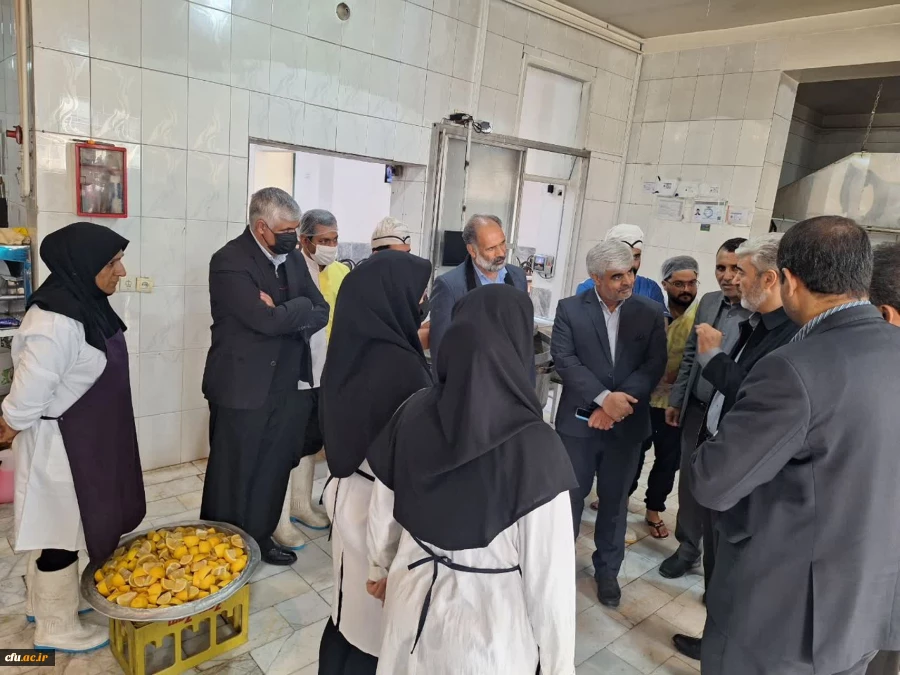 بازدید دکتر رجبعلی برزویی رئیس دانشگاه فرهنگیان از مدیریت و پردیس های شهید مطهری و رسالت دانشگاه فرهنگیان استان سیستان و بلوچستان و حضور در جمع دانشجومعلمان و بازدید از بناها و امکانات مراکز دانشگاه فرهنگیان استان و بازدید از روند پخت و سرو غذا در پردیس ه