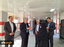 بازدید دکتر رجبعلی برزویی رئیس دانشگاه فرهنگیان از مدیریت و پردیس های شهید مطهری و رسالت دانشگاه فرهنگیان استان سیستان و بلوچستان و حضور در جمع دانشجومعلمان و بازدید از بناها و امکانات مراکز دانشگاه فرهنگیان استان و بازدید از روند پخت و سرو غذا در پردیس ه