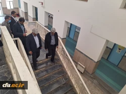 بازدید دکتر رجبعلی برزویی رئیس دانشگاه فرهنگیان از مدیریت و پردیس های شهید مطهری و رسالت دانشگاه فرهنگیان استان سیستان و بلوچستان و حضور در جمع دانشجومعلمان و بازدید از بناها و امکانات مراکز دانشگاه فرهنگیان استان و بازدید از روند پخت و سرو غذا در پردیس ه