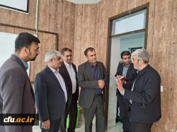 بازدید دکتر رجبعلی برزویی رئیس دانشگاه فرهنگیان از مدیریت و پردیس های شهید مطهری و رسالت دانشگاه فرهنگیان استان سیستان و بلوچستان و حضور در جمع دانشجومعلمان و بازدید از بناها و امکانات مراکز دانشگاه فرهنگیان استان و بازدید از روند پخت و سرو غذا در پردیس ه