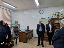 بازدید دکتر رجبعلی برزویی رئیس دانشگاه فرهنگیان از مدیریت و پردیس های شهید مطهری و رسالت دانشگاه فرهنگیان استان سیستان و بلوچستان و حضور در جمع دانشجومعلمان و بازدید از بناها و امکانات مراکز دانشگاه فرهنگیان استان و بازدید از روند پخت و سرو غذا در پردیس ه