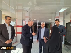 بازدید دکتر رجبعلی برزویی رئیس دانشگاه فرهنگیان از مدیریت و پردیس های شهید مطهری و رسالت دانشگاه فرهنگیان استان سیستان و بلوچستان و حضور در جمع دانشجومعلمان و بازدید از بناها و امکانات مراکز دانشگاه فرهنگیان استان و بازدید از روند پخت و سرو غذا در پردیس ه
