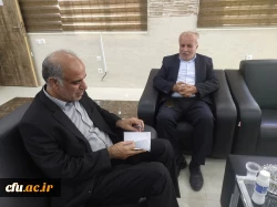 حضور دکتر غلامحسین زارعی منتخب مردم دشتی و تنگستان استان بوشهر در مجلس دوازدهم در دانشگاه فرهنگیان استان بوشهر 5