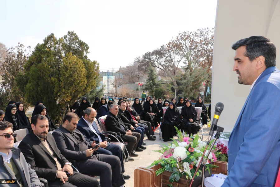 غرس نهال با هدف پردیس سبز و گرامیداشت یاد و خاطره شهدای دانشجو معلم در دانشگاه فرهنگیان آذربایجان شرقی 2