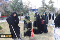 غرس نهال با هدف پردیس سبز و گرامیداشت یاد و خاطره شهدای دانشجو معلم در دانشگاه فرهنگیان آذربایجان شرقی 8