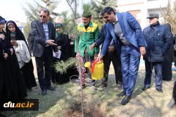 غرس نهال با هدف پردیس سبز و گرامیداشت یاد و خاطره شهدای دانشجو معلم در دانشگاه فرهنگیان آذربایجان شرقی 17