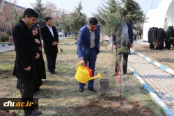 غرس نهال با هدف پردیس سبز و گرامیداشت یاد و خاطره شهدای دانشجو معلم در دانشگاه فرهنگیان آذربایجان شرقی 22
