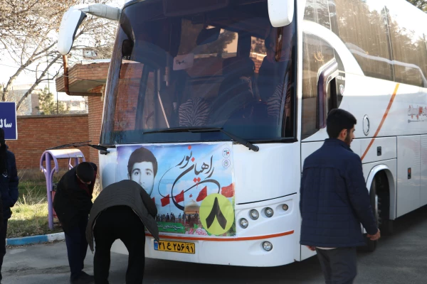 اعزام دانشجویان دانشگاه فرهنگیان آذربایجان شرقی در قالب اردوی راهیان نور به مناطق عملیاتی جنوب 10