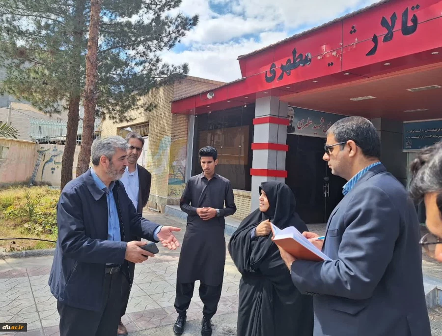 بازدید  رئیس دانشگاه فرهنگیان از مدیریت و پردیس های دانشگاه فرهنگیان استان سیستان و بلوچستان  13