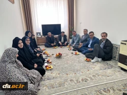تکریم خانواده دانشجومعلم شهید شمس اله شفیعی اصل 2