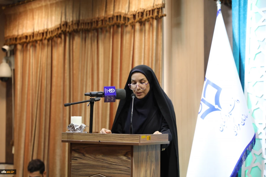 آیین اختتامیه اولین جشنواره ادبی ایثار دانشگاه  فرهنگیان با عنوان " قلم ها را نشکنید"  2