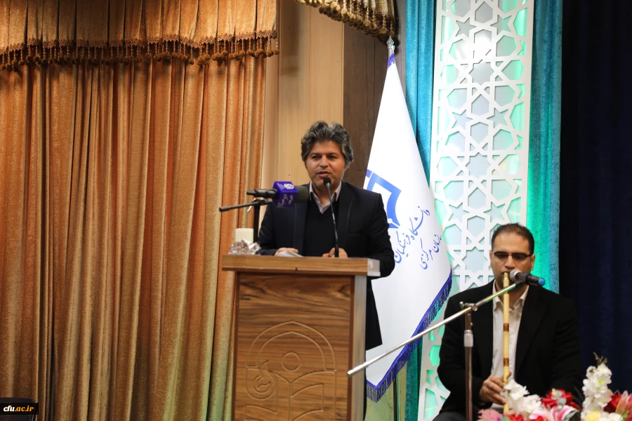 آیین اختتامیه اولین جشنواره ادبی ایثار دانشگاه  فرهنگیان با عنوان " قلم ها را نشکنید"  9