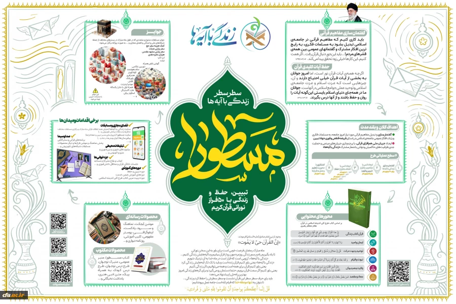 طرح قرآنی مسطورا برگزار می شود 2