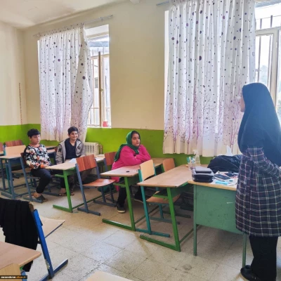 اردوی جهادی دانشجو معلمان بسیجی خواهران در روستای زرین آباد سفلی 5