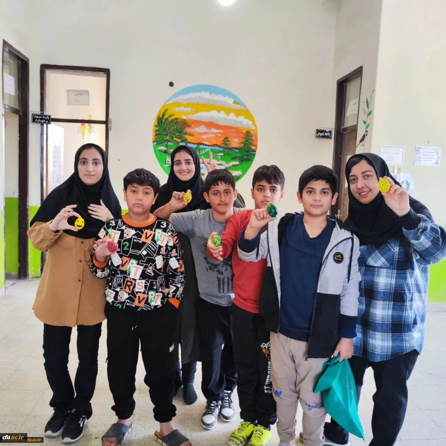 اردوی جهادی دانشجو معلمان بسیجی خواهران در روستای زرین آباد سفلی 6