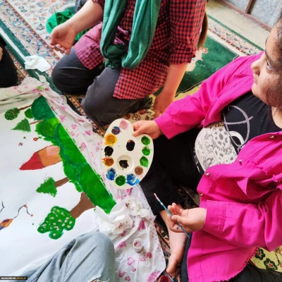 اردوی جهادی دانشجو معلمان بسیجی خواهران در روستای زرین آباد سفلی 13