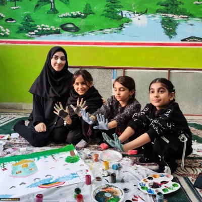 اردوی جهادی دانشجو معلمان بسیجی خواهران در روستای زرین آباد سفلی 15