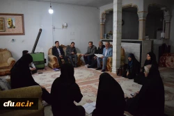 دیدار هیات رئیسه دانشگاه فرهنگیان کرمانشاه با خانواده شهید محسن مظفریان 8