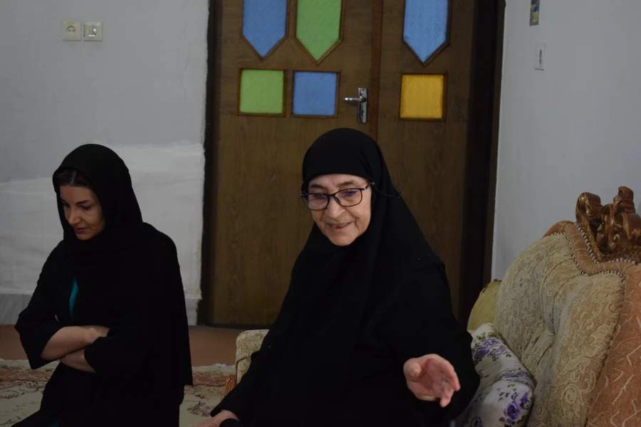 دیدار هیات رئیسه دانشگاه فرهنگیان کرمانشاه با خانواده شهید محسن مظفریان 12