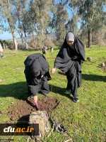 کاشت ۲۰۰ اصله نهال به همت دانشجویان دانشگاه فرهنگیان مازندران 7
