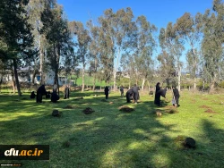 کاشت ۲۰۰ اصله نهال به همت دانشجویان دانشگاه فرهنگیان مازندران 8