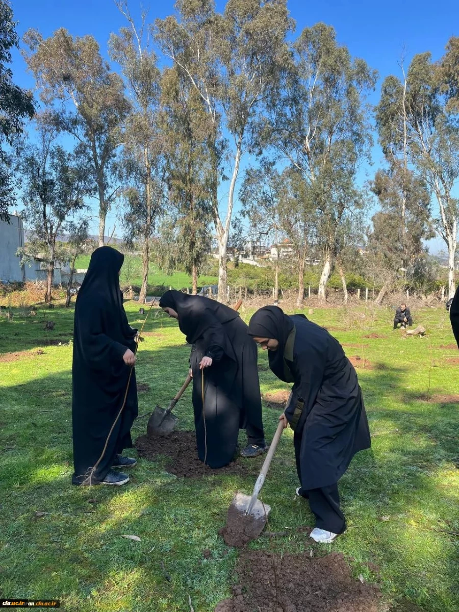کاشت ۲۰۰ اصله نهال به همت دانشجویان دانشگاه فرهنگیان مازندران 9