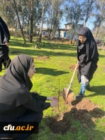 کاشت ۲۰۰ اصله نهال به همت دانشجویان دانشگاه فرهنگیان مازندران 10