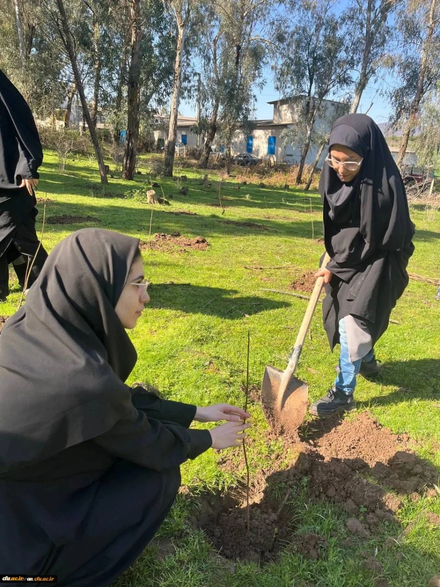 کاشت ۲۰۰ اصله نهال به همت دانشجویان دانشگاه فرهنگیان مازندران 10