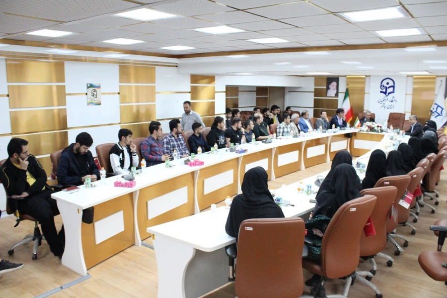 رونمایی از کتاب در دانشگاه فرهنگیان استان بوشهر؛
دو کتاب اعضای هیات علمی دانشگاه فرهنگیان استان بوشهر رونمایی شد 2